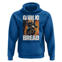Skeleton Meme Hoodie Garlic Bread Flaming Biker On Fire Funny Edgy Hard Cringe