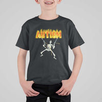 Autism Skeleton T Shirt For Kid Funny Oddly Specific Dank Meme - Wonder Print Shop