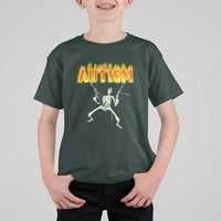 Autism Skeleton T Shirt For Kid Funny Oddly Specific Dank Meme - Wonder Print Shop