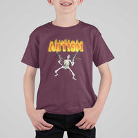 Autism Skeleton T Shirt For Kid Funny Oddly Specific Dank Meme - Wonder Print Shop