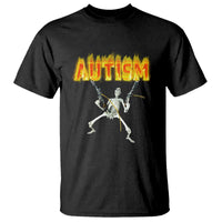 Autism Skeleton T Shirt Funny Oddly Specific Dank Meme - Wonder Print Shop