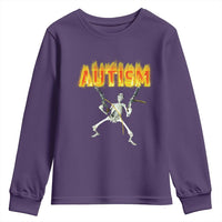 Autism Skeleton Youth Sweatshirt Funny Oddly Specific Dank Meme - Wonder Print Shop
