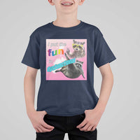 Funny Raccoon Meme T Shirt For Kid I Put The Fun In Dysfunctional