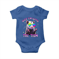 Funny Autism Opossum Baby Onesie Rizz Em With The Tism Meme Autistic