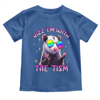 Funny Autism Opossum Toddler T Shirt Rizz Em With The Tism Meme Autistic