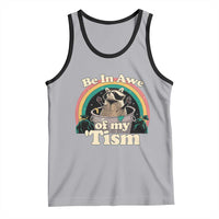 Funny Autism Raccoon Tank Top Be In Awe Of My 'Tism Meme Autistic