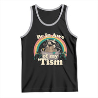Funny Autism Raccoon Tank Top Be In Awe Of My 'Tism Meme Autistic