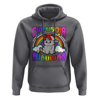 Chlamydia Survivor Cat Meme Hoodie Funny Y2K Inappropriate Humor