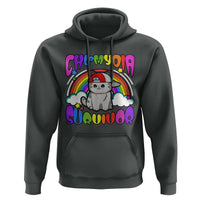 Chlamydia Survivor Cat Meme Hoodie Funny Y2K Inappropriate Humor