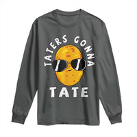 Funny Tater Tot Long Sleeve Shirt Taters Gonna Tate Tots Meme Potato Made Foodie Lover
