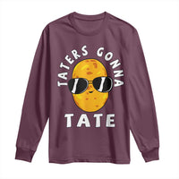 Funny Tater Tot Long Sleeve Shirt Taters Gonna Tate Tots Meme Potato Made Foodie Lover