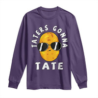 Funny Tater Tot Long Sleeve Shirt Taters Gonna Tate Tots Meme Potato Made Foodie Lover