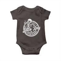 Funny Saying Skeleton Baby Onesie I'm Just A Little Ray Of Pitch Black Sarcastic