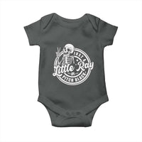 Funny Saying Skeleton Baby Onesie I'm Just A Little Ray Of Pitch Black Sarcastic