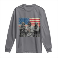 Captured Dictator Maduro Long Sleeve Shirt Special Forces Justice Operation American Flag - Wonder Print Shop