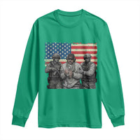 Captured Dictator Maduro Long Sleeve Shirt Special Forces Justice Operation American Flag - Wonder Print Shop