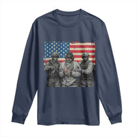 Captured Dictator Maduro Long Sleeve Shirt Special Forces Justice Operation American Flag - Wonder Print Shop