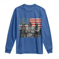 Captured Dictator Maduro Long Sleeve Shirt Special Forces Justice Operation American Flag - Wonder Print Shop