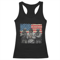 Captured Dictator Maduro Racerback Tank Top Special Forces Justice Operation American Flag - Wonder Print Shop
