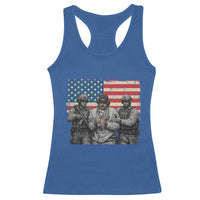 Captured Dictator Maduro Racerback Tank Top Special Forces Justice Operation American Flag - Wonder Print Shop