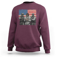 Captured Dictator Maduro Sweatshirt Special Forces Justice Operation American Flag - Wonder Print Shop