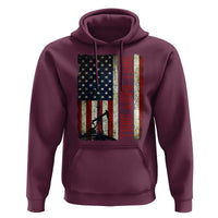 Drill Baby Drill American Flag Hoodie Oil Rig Oildfield Energy Industry Patriot - Wonder Print Shop