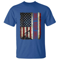 Drill Baby Drill American Flag T Shirt Oil Rig Oildfield Energy Industry Patriot - Wonder Print Shop
