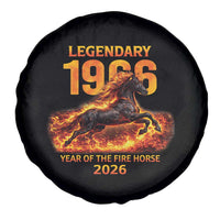 Legendary 1966 Year of the Fire Horse Spare Tire Cover Fiery 2026 Zodiac Birthday Gift - Wonder Print Shop