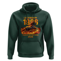 Legendary 1966 Year of the Fire Horse Hoodie Fiery 2026 Zodiac Birthday Gift - Wonder Print Shop