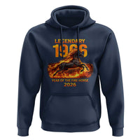 Legendary 1966 Year of the Fire Horse Hoodie Fiery 2026 Zodiac Birthday Gift - Wonder Print Shop