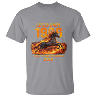 Legendary 1966 Year of the Fire Horse T Shirt Fiery 2026 Zodiac Birthday Gift - Wonder Print Shop