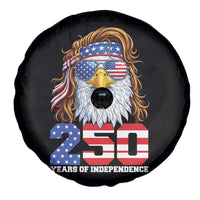 250 Years of Independece Patriotic Eagle Spare Tire Cover 1776 2026 USA Flag 4th of July Semiquincentennial - Wonder Print Shop