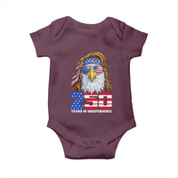250 Years of Independece Patriotic Eagle Baby Onesie 1776 2026 USA Flag 4th of July Semiquincentennial - Wonder Print Shop