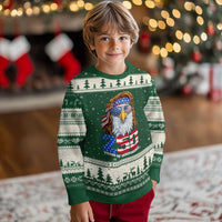 250 Years of Independece Patriotic Eagle Ugly Christmas Sweater 1776 2026 USA Flag 4th of July Semiquincentennial - Wonder Print Shop