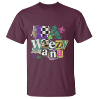 Colorful La-Weezi-ana Mardi Gras Louisiana Pride T Shirt Funky Carnival Vibes
