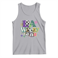 Colorful La-Weezi-ana Mardi Gras Louisiana Pride Tank Top Funky Carnival Vibes