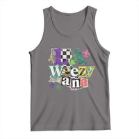 Colorful La-Weezi-ana Mardi Gras Louisiana Pride Tank Top Funky Carnival Vibes