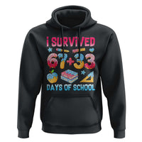 I Survived 67 Plus 33 100 Days of School Hoodie Six Seven Meme Colorful Math Humor - Wonder Print Shop