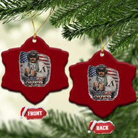 Game Over Maduro Dictator Ceramic Ornament Political Justice American Flag Politics Satire - Wonder Print Shop