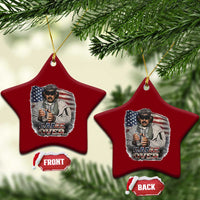 Game Over Maduro Dictator Ceramic Ornament Political Justice American Flag Politics Satire - Wonder Print Shop