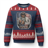 Game Over Maduro Dictator Ugly Christmas Sweater Political Justice American Flag Politics Satire - Wonder Print Shop