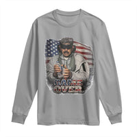 Game Over Maduro Dictator Long Sleeve Shirt Political Justice American Flag Politics Satire - Wonder Print Shop