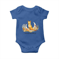 Mindful Aloka the Dog Mindfulness Baby Onesie Zen Lotus Spiritual Calm