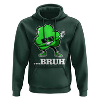 Funny Dabbing Shamrock Hoodie Bruh St. Patrick's Day