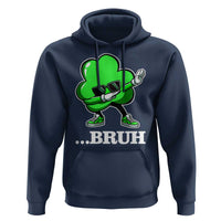 Funny Dabbing Shamrock Hoodie Bruh St. Patrick's Day