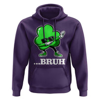 Funny Dabbing Shamrock Hoodie Bruh St. Patrick's Day