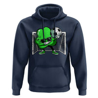 Funny Soccer Shamrock Hoodie Dabbing Player St. Patrick's Day