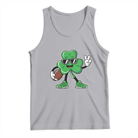 St Patrick's Day Lucky Shamrock Football Tank Top Sport Lover Gift