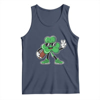 St Patrick's Day Lucky Shamrock Football Tank Top Sport Lover Gift