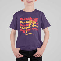 Groovy In My Kansas City Era T Shirt For Kid Retro Coquette Bow